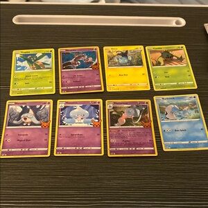 Pokemon Trading Card Games Set of 8
